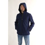 Donders 1860 Zomerjack Blauw Textile Jacket 21784/780