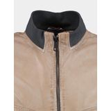 DNR Lederen jack bruin leather jacket 52359/3