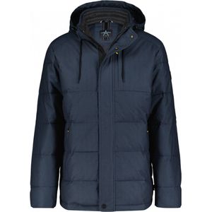 Donders - 1860 - Leren Jas - Denim Blue