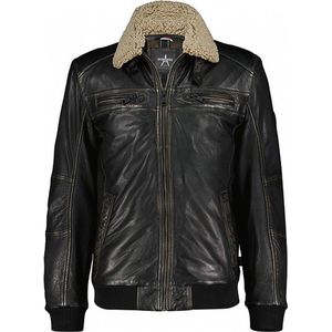 Donders - 1860 Jas - Black/Beige - Leer