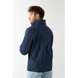 Donders 1860 Jas Blauw - Effen Tussenjas