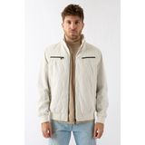 TOM TAILOR - Sweatvest - Lichtbruin