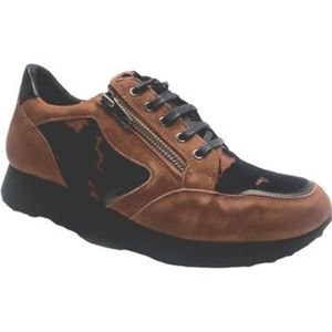 Verhulst - 1333 Wijdte K Sneakers - Cognac - Leer