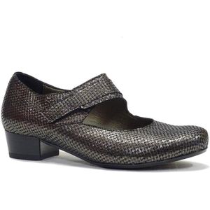 Verhulst - 8305 Bandschoenen - Grijs - Leer