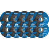 Norton - Doorslijpschijf - 125 mm - Staal/Inox - 10 Stuks