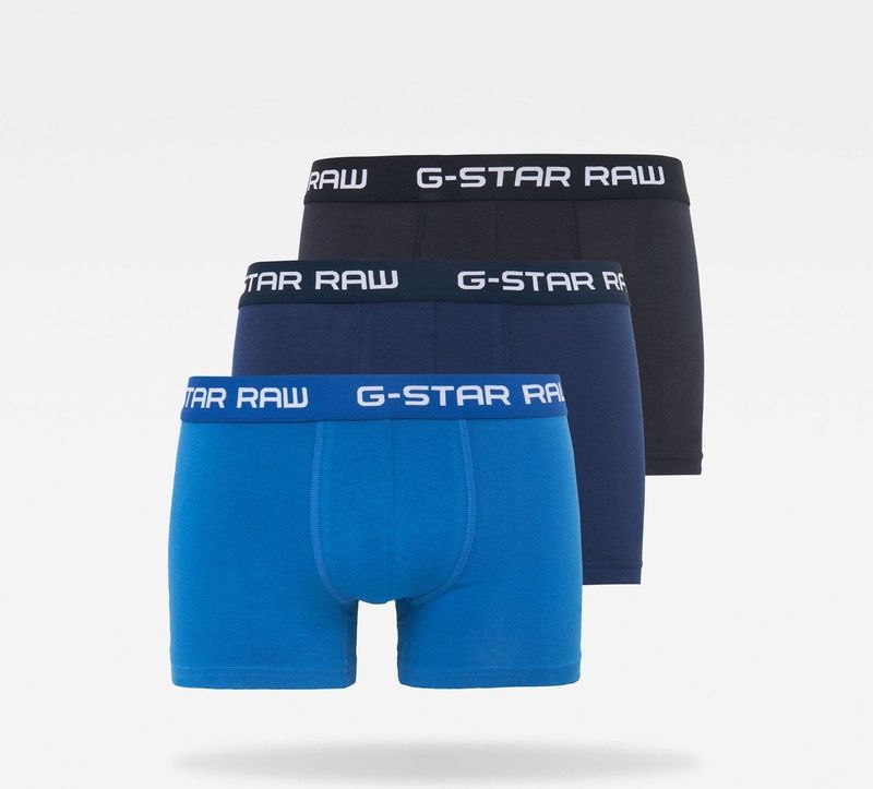 G-star - Classic Boxershorts - Zwart - 3 Stuks - Lichtgewicht Stretch Jersey