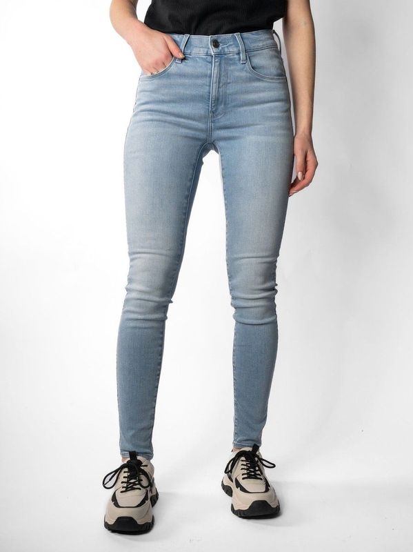 G-STAR RAW Skinny damesjeans 3301, Blauw (Lt Aged 8968-424)