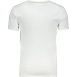 T-shirt - Effen - Jersey - 2 Pack - Slanke Pasvorm - Kwartmouw