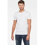 T-shirt - Effen - Jersey - 2 Pack - Slanke Pasvorm - Kwartmouw