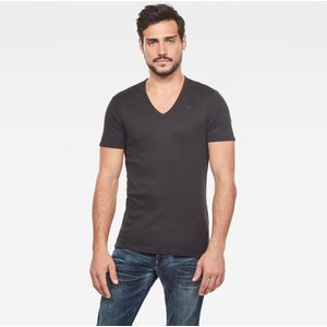 G-Star - V-Neck T-Shirt 2-Pack - Zwart - 100% Biologisch Katoen