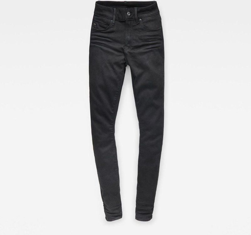 G-star Shape High Waist Super Skinny Jeans Zwart Vrouw