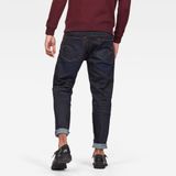 G-Star Raw Jeans heren 3301 Relaxed Straight Jeans , Blauw (dk aged 51004-7209-89) , 26W / 30L