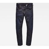 G-Star Raw Jeans heren 3301 Relaxed Straight Jeans , Blauw (dk aged 51004-7209-89) , 26W / 30L