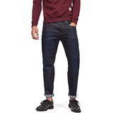 G-Star Raw Jeans heren 3301 Relaxed Straight Jeans , Blauw (dk aged 51004-7209-89) , 26W / 30L