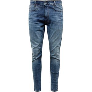 G-Star - D-Staq 3D Slim - Jeans - Blauw - Casual - Katoen - Denim
