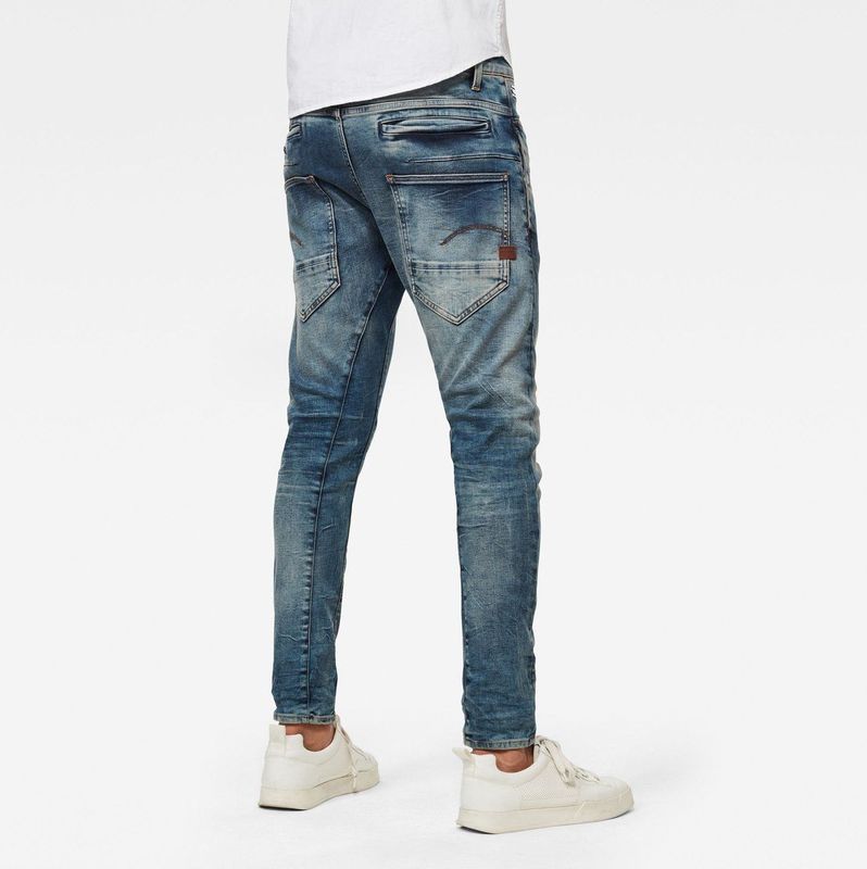 G-Star - D-Staq 3D Slim - Jeans - Blauw - Casual - Katoen - Denim