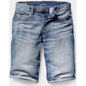 G-STAR 3301.6 Korte Jeans - Heren - Medium Aged