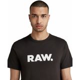 G-Star RAW T-shirt Raw Graphic Slim T Shirt Black Mannen
