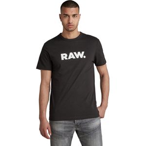 G-Star RAW - Graphic Slim T Shirt - Black - Biologisch Katoen