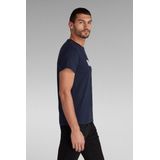 G-Star RAW T-shirt Holorn R T Ss D08512 8415 Sartho Blue Mannen