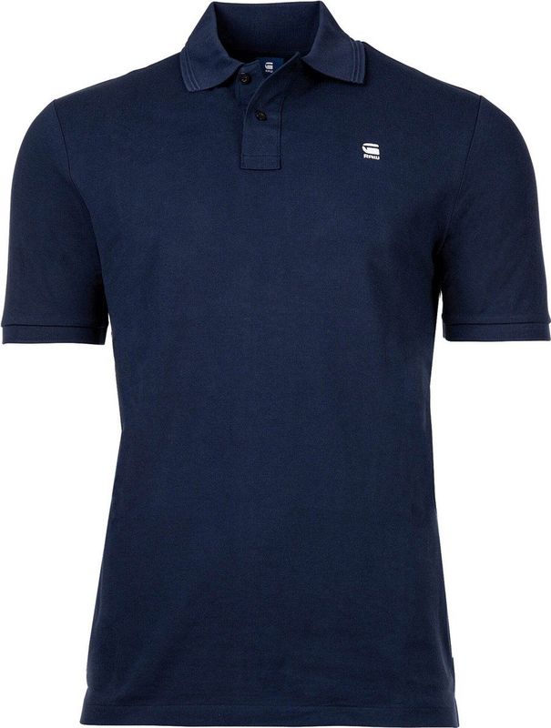 G-STAR Shirt 'Dunda'  marine / wit