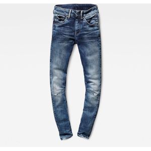 G-star Arc 3d Mid Waist Skinny Spijkerbroek Blauw Vrouw