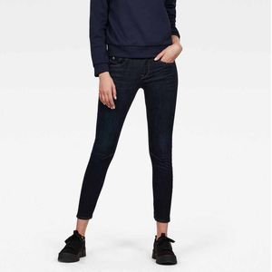 G-star Arc 3d Mid Waist Skinny Jeans Zwart Vrouw