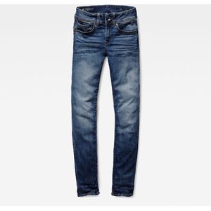 G-STAR Midge Mid Straight Jeans - Dames - Medium Indigo Aged