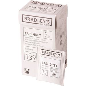 Bradley’s | Organic | Earl Grey | 4 × 25 zakjes