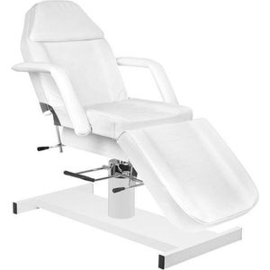 Mega Beauty Shop® Behandelstoel pedicurestoel wit - Voor profesioneel gebruik