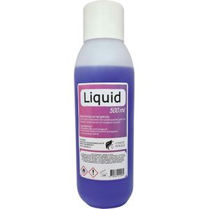 Coconails Acryl vloeistof (Liquid) Sneldrogend paars PRO 500 ml