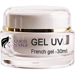 Coconails French UV-gel French gel Gelnagels - UV-gel