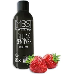 Mega Beauty Shop® Gellak remover (500 ml) met aardbeiengeur