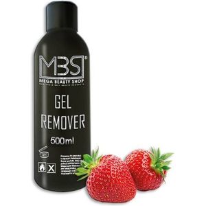 Gel remover (500 ml) met aardbeiengeur