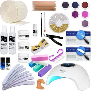 Claudianails UV Gel startpakket UV Gel starterskit Nagelbehandeling - Nagelstyliste