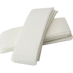 Harsstrips  20x 7cm.100 stuks- Harsstrips Wax Ontharing Strips - Hars Ontharen - Lichaam/Benen Waxstrips - 100 Stuks