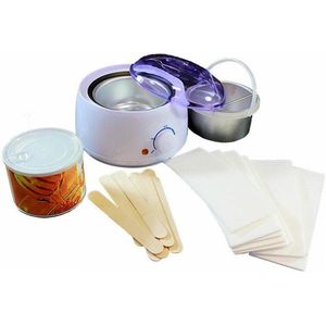 Waxapparaat starterset 100Watt - paars/wit - 60 strips, harsblik
