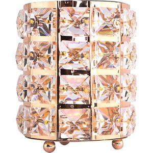 Make-up borstel & penseel houder - goud