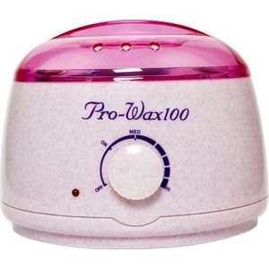 Wax/hars verwarmer 400ML, 100W Creme/Roze - wax apparaat - hars
