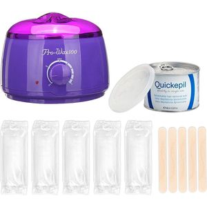 Waxapparaat starterset 100Watt - paars - Incl. 100 strips - waxen
