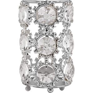 Make up borstel & penseel houder groot - zilver/Penseel houder/Acryl penseel/Gel penseel/Manicure