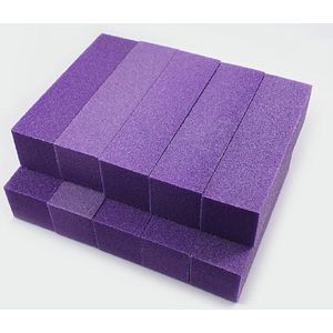 Polijstblok Paars (10stuk) Vijlen - Bufferblok - Buffervijl- Buffing