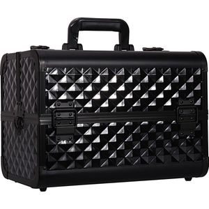 Aluminium koffer Zwart 3D