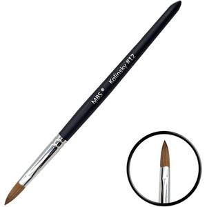 KOLINSKY ACRYL PENSEEL #12 - kolinsky penseel - acryl penseel - acryl nagels - zwart