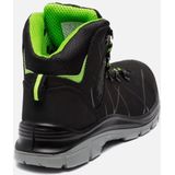 SafeFeet - Larvik S3 Hoog - Werkschoenen - Zwart/Grijs - Nubuck Leer