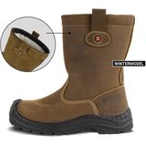 SafeFeet - Lucca S3 Veiligheidslaars - Leer - Zwart - Stalen Neus