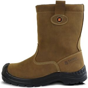 SafeFeet - Lucca S3 Veiligheidslaars - Leer - Zwart - Stalen Neus
