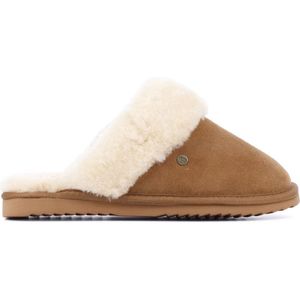 Warmbat Flurry Vrouwen Sloffen Cognac