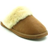 Warmbat Flurry Vrouwen Sloffen Cognac