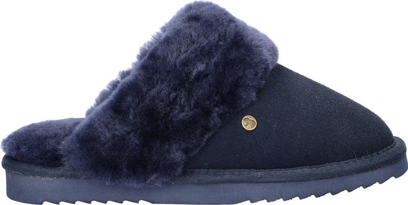Pantoffel Warmbat Flurry Slipper Women Suede Dark Navy
